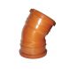 FloPlast Drainage Bend Double Socket - 30 Degree x 110mm