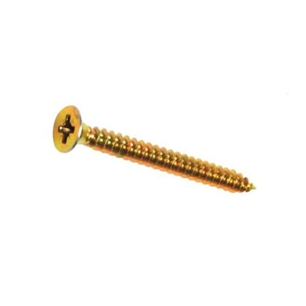 Singlethread Woodscrews - 4mm x 40mm  - Box of 200