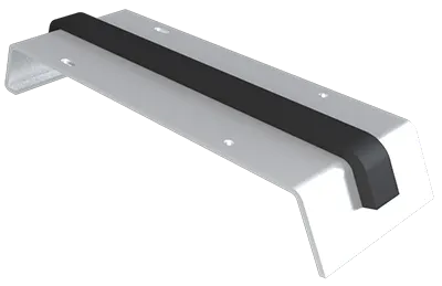 Aluminium Coping Fixing Clip for 301-350mm Wall - 410mm Anthracite Grey