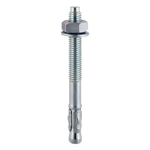 10mm x 90mm - Throughbolt Masonry Anchor - BZP - Bag of 4