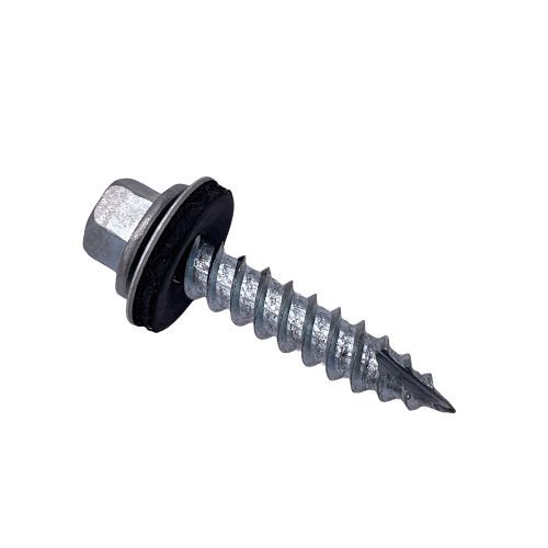 14G x 32mm - Sheet to Timber Self Drilling Screw Hexagon Head - Bag of 30