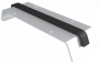 Aluminium Coping Fixing Clip for 141-200mm Wall - 260mm Anthracite Grey